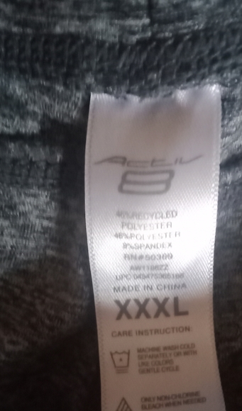 Active 8 women's XXXL gray soft joggers no major flaws - Picture 3 of 4
